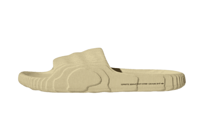 claquette adidas beige